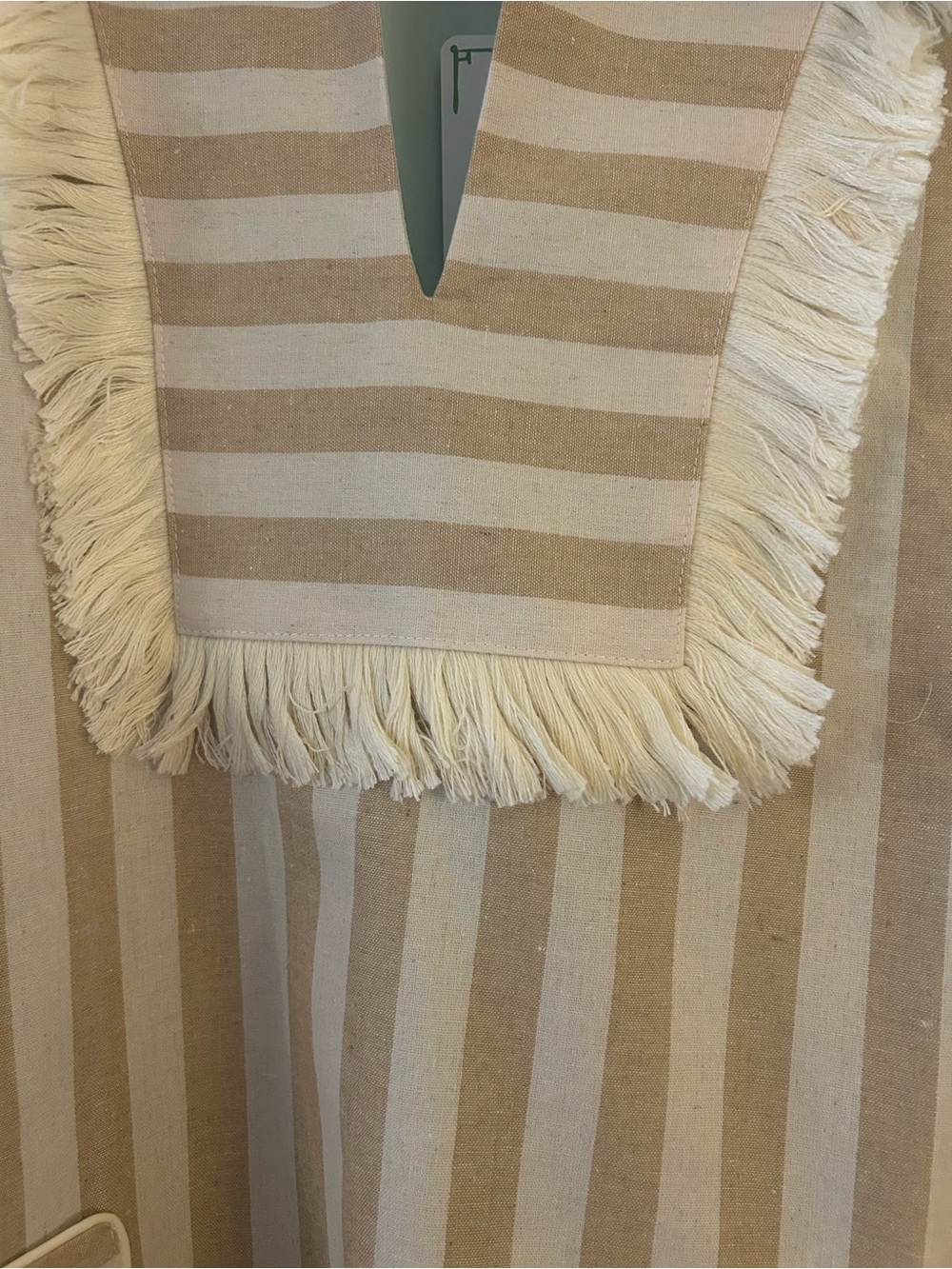 House of MBR Sandune Stripe Sleeveless Cassidy short dress NWT sz. 3(xl) - Picture 3 of 4